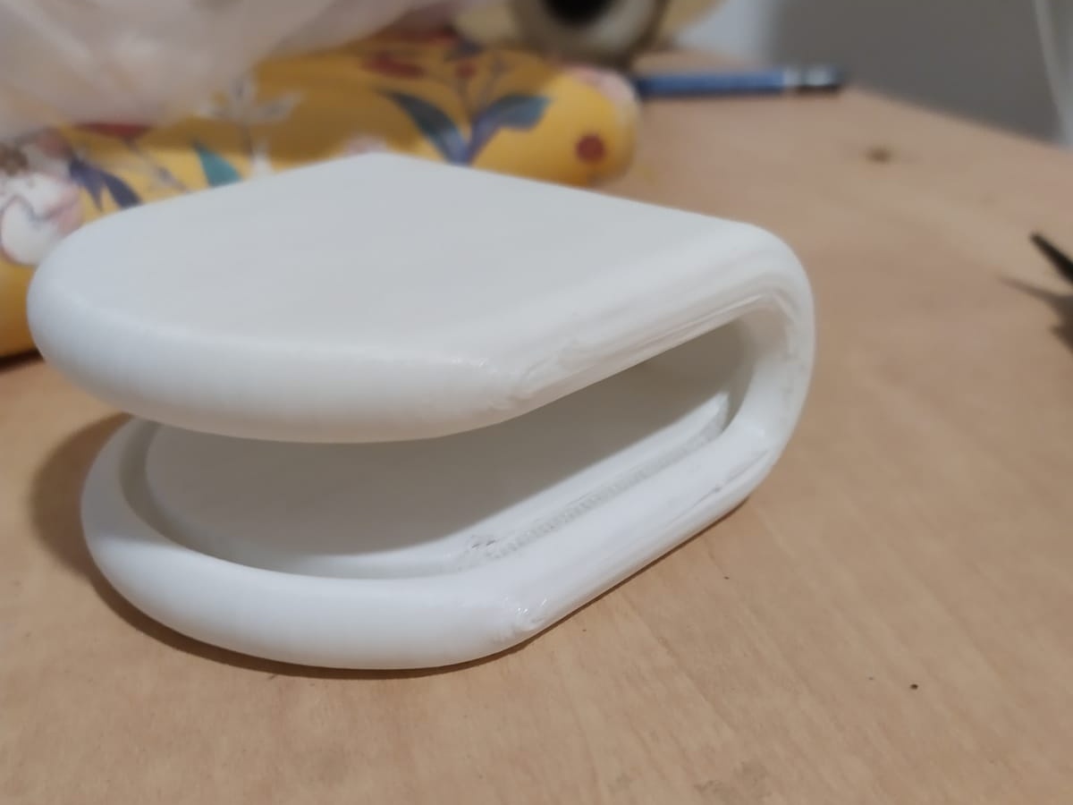Side view of the physical prototype